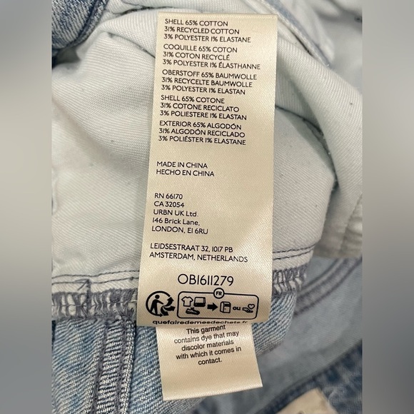 Anthropologie Pilcro The Gwen Mid Rise Wide Leg Jeans Size 28 - Picture 4 of 11